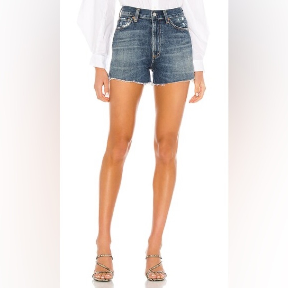 Citizens of Humanity Kristen Denim Frayed Shorts sz 26